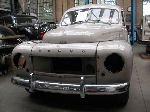 Restaurierung eines Volvo PV 444 LS von 1957
